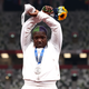 Image for article titled After Winning Olympic Silver, Shot-Putter Raven Saunders Protests on the Podium for 'All People Who Are Oppressed'
